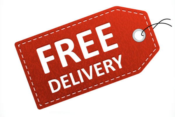 Free Delivery On A Red Tag